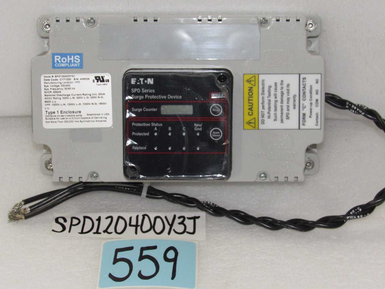 Eaton Surge Protective Devices - ELECTRICAL COMPONENTS