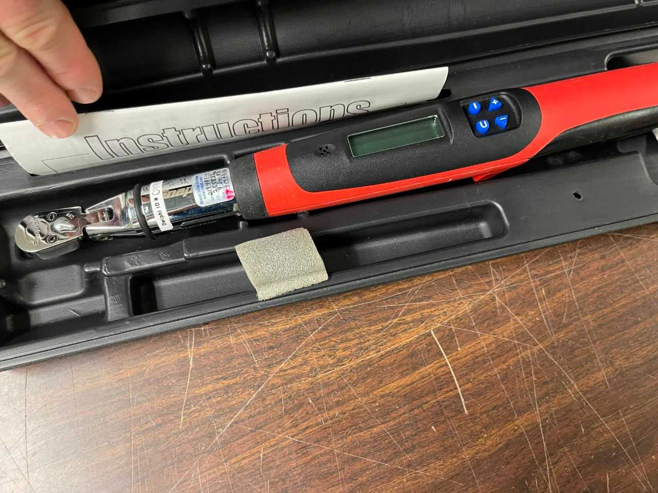 Snap-on 24-240 in Lb Digital Torque Wrench - HAND TOOLS