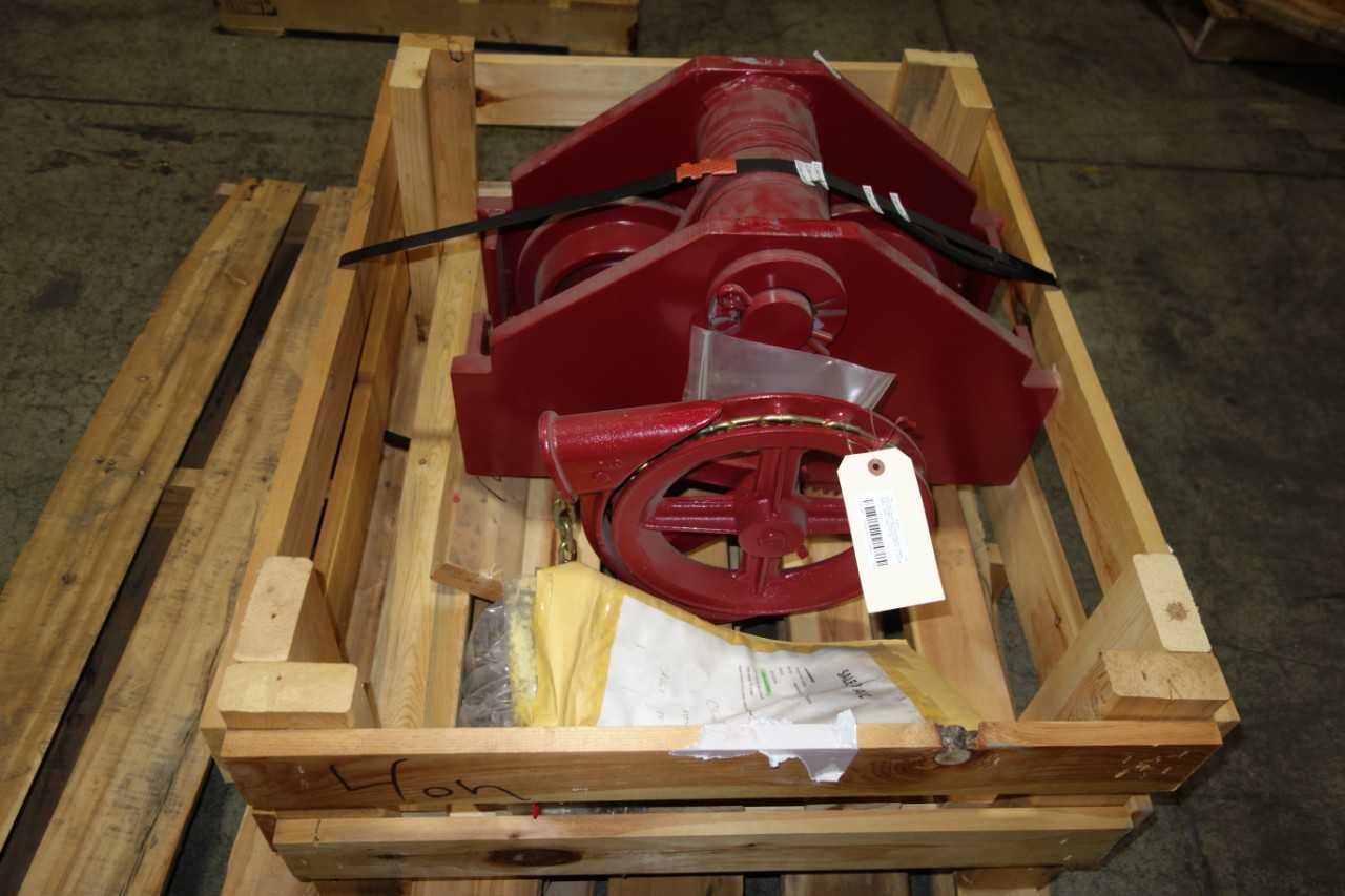 OVERHEAD CRANE TROLLEY DRIVE AND IDLER ASSEMBLY - LIFTING EQUIPMENT