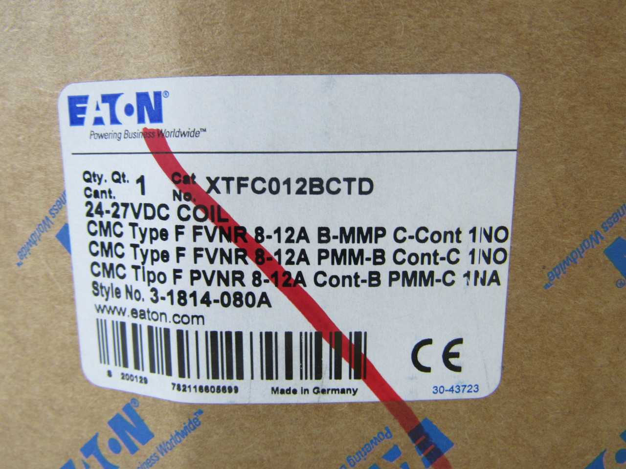 Quantity of 2x XTFC012BCTD Motor Operators - ELECTRIC MOTORS Quantity of 2x XTFC012BCTD Motor Operators - ELECTRIC MOTORS
