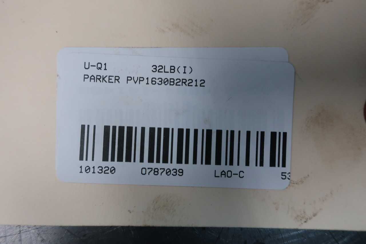 PARKER PVP1630B2R212 HYDRAULIC PISTON PUMP 3000PSI - PUMPS