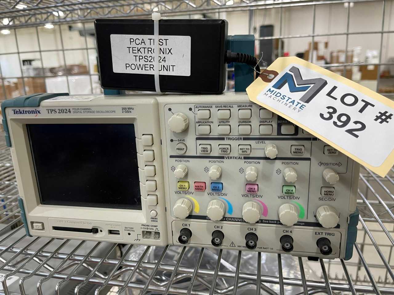 Tektronix TPS 2024 Digital Storage Oscilloscope - ANALYZER