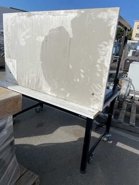 Lot of 2 Pac Electric Hydraulic Lift Workbenches - MATERIAL HANDLING