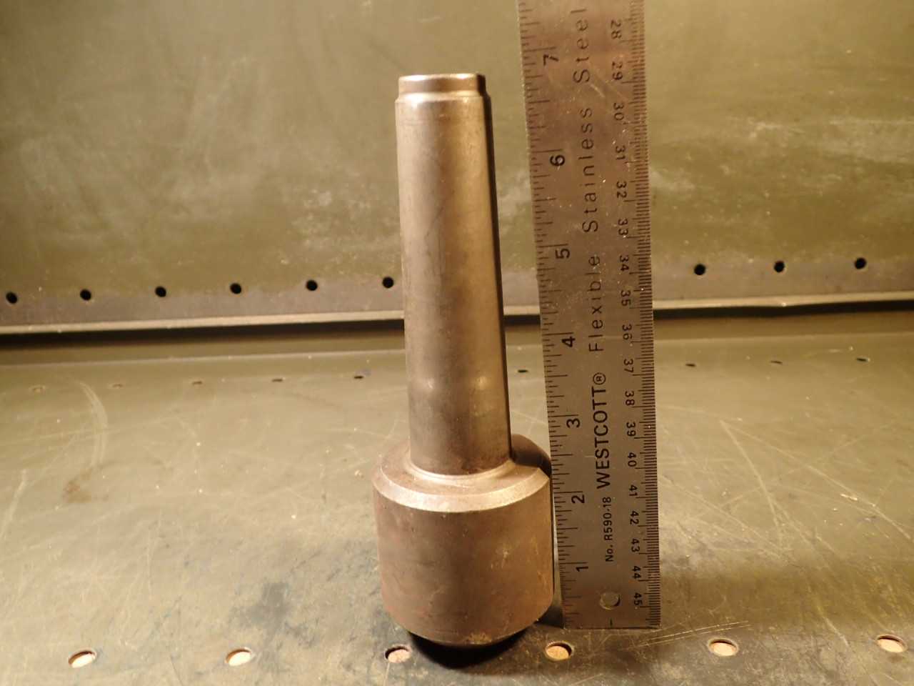 1" End Mill Tool Holder: Morse Taper #4 MT4 4MT Shank, Used in Good Condition - END MILLS