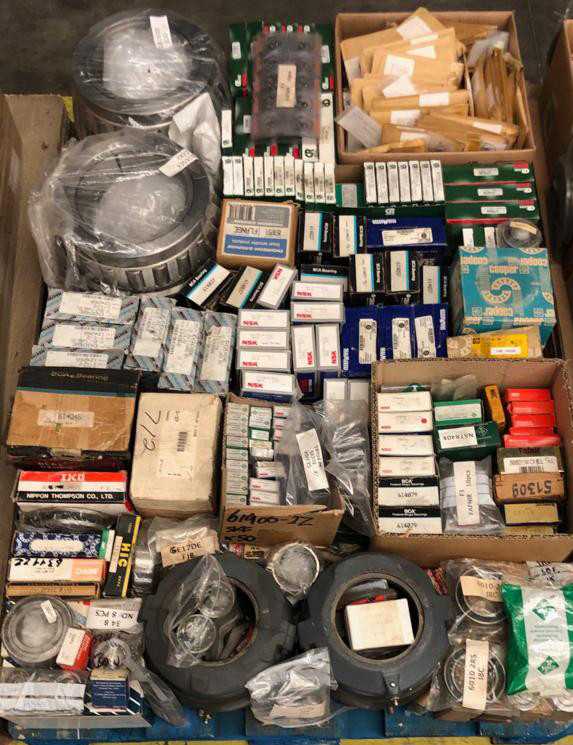 1 pallet of assorted bearings - BEARINGS 1 pallet of assorted bearings - BEARINGS