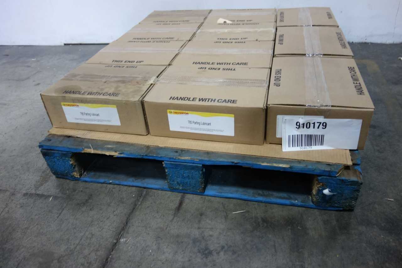 1 PALLET OF CASES OF 12 CHESTERTON 785 PARTING LUBRICANT 500GM - PART NUMBER D857749-080747 785 - INDUSTRIAL PARTS