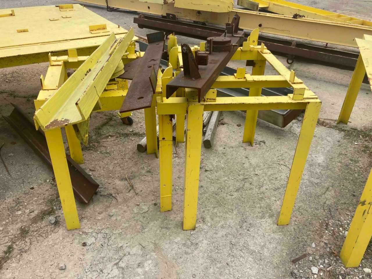 Yellow Metal Table - PLANT & FACILITY