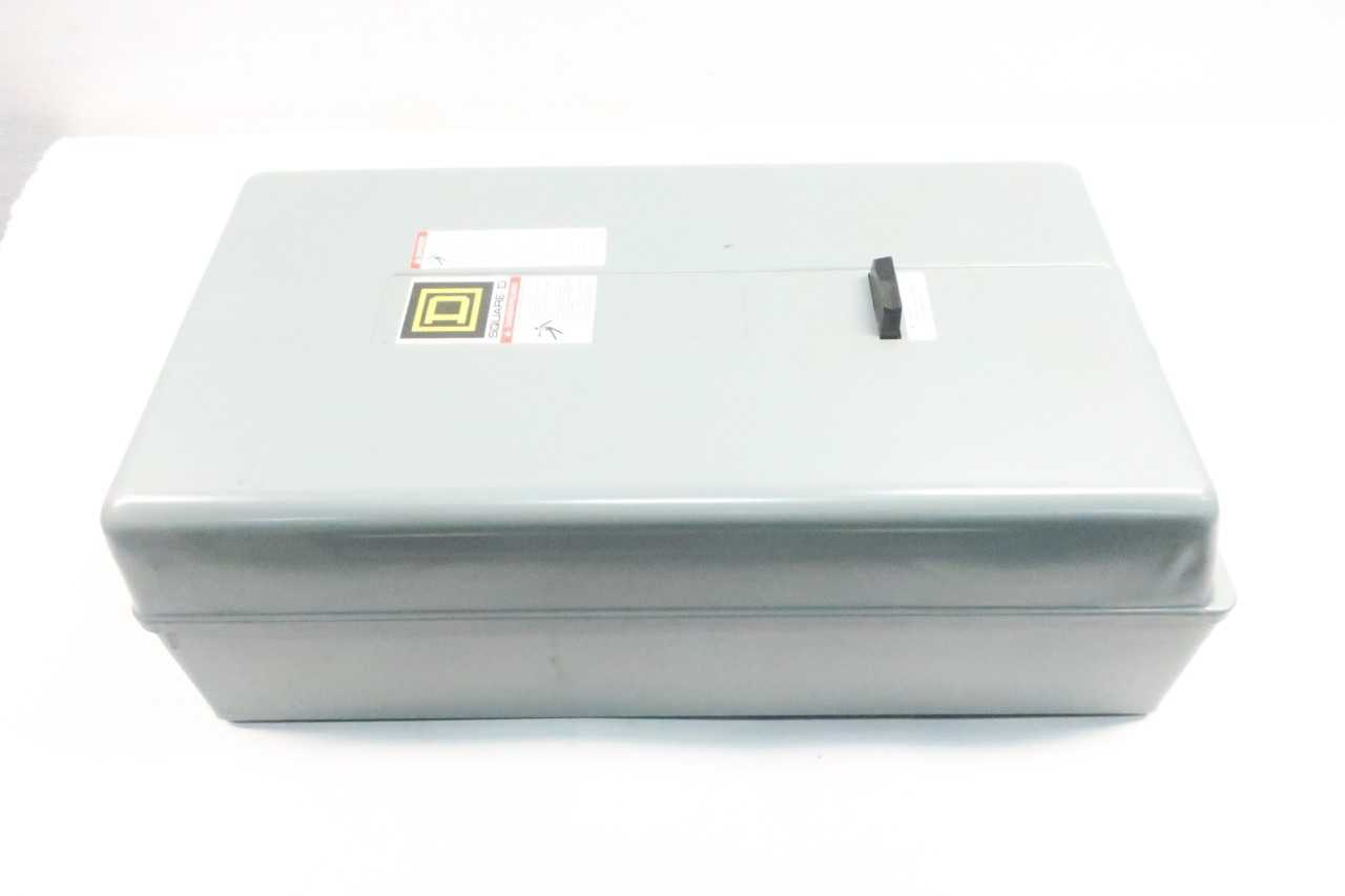 SQUARE D 8536SEG1V03 SIZE 3 COMBINATION STARTER 240V-AC 50HP - MOTOR STARTERS