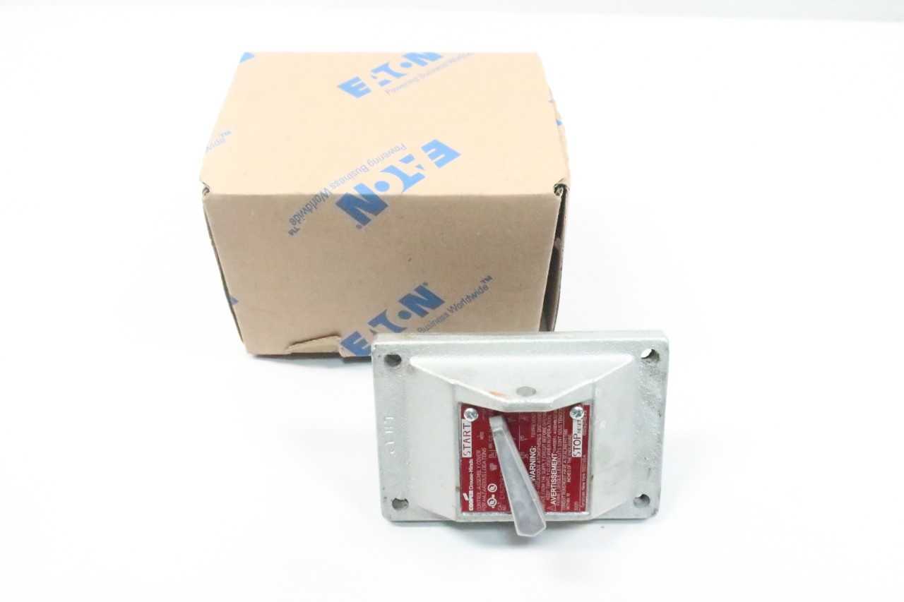 CROUSE HINDS DSD912 0 1HP MANUAL STARTER - CONDUIT FITTING