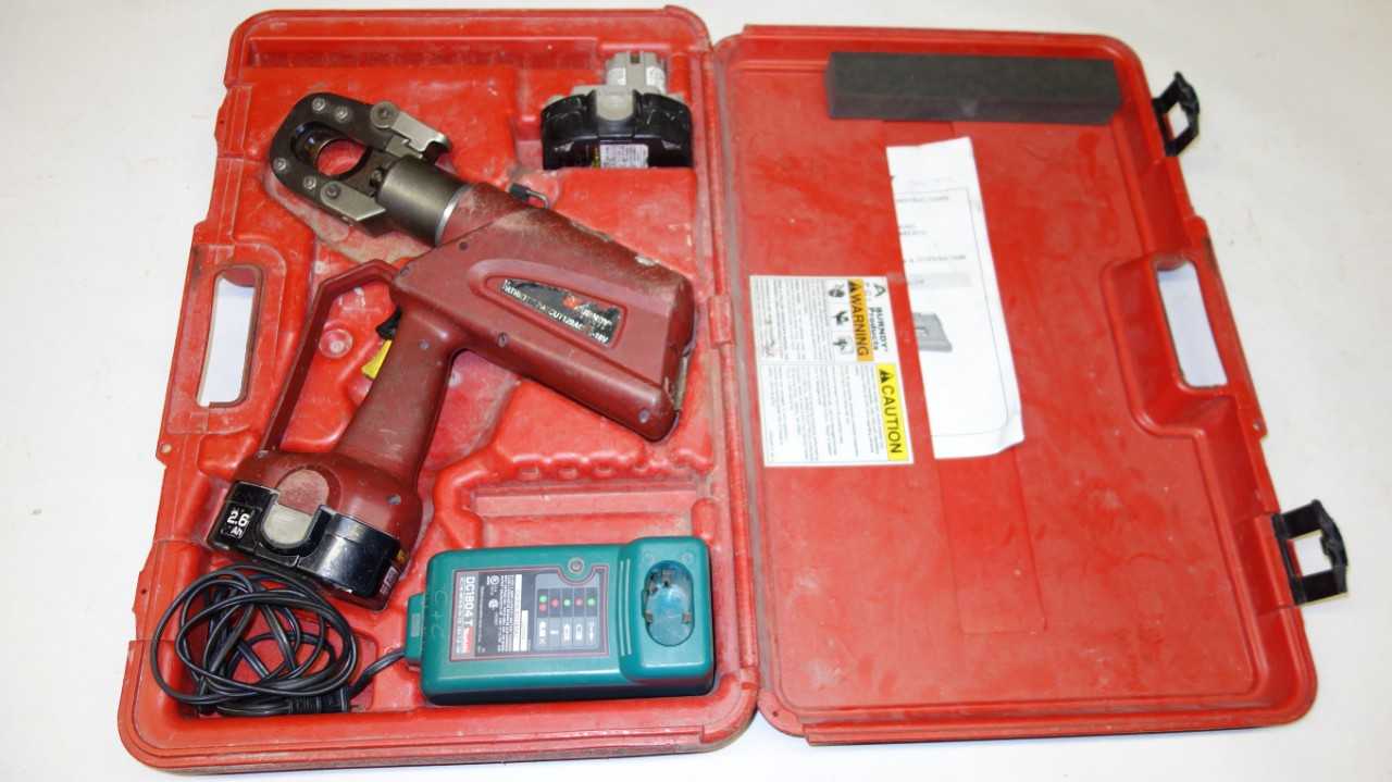 BURNDY PATRIOT PATCUT129ACSR-18V CABLE/WIRE CUTTER - ELECTRIC POWER TOOLS