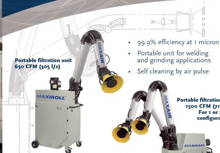 BRAND NEW - Six Portable Exhaust Air Filter Units + Filters - HVAC EQUIPMENT