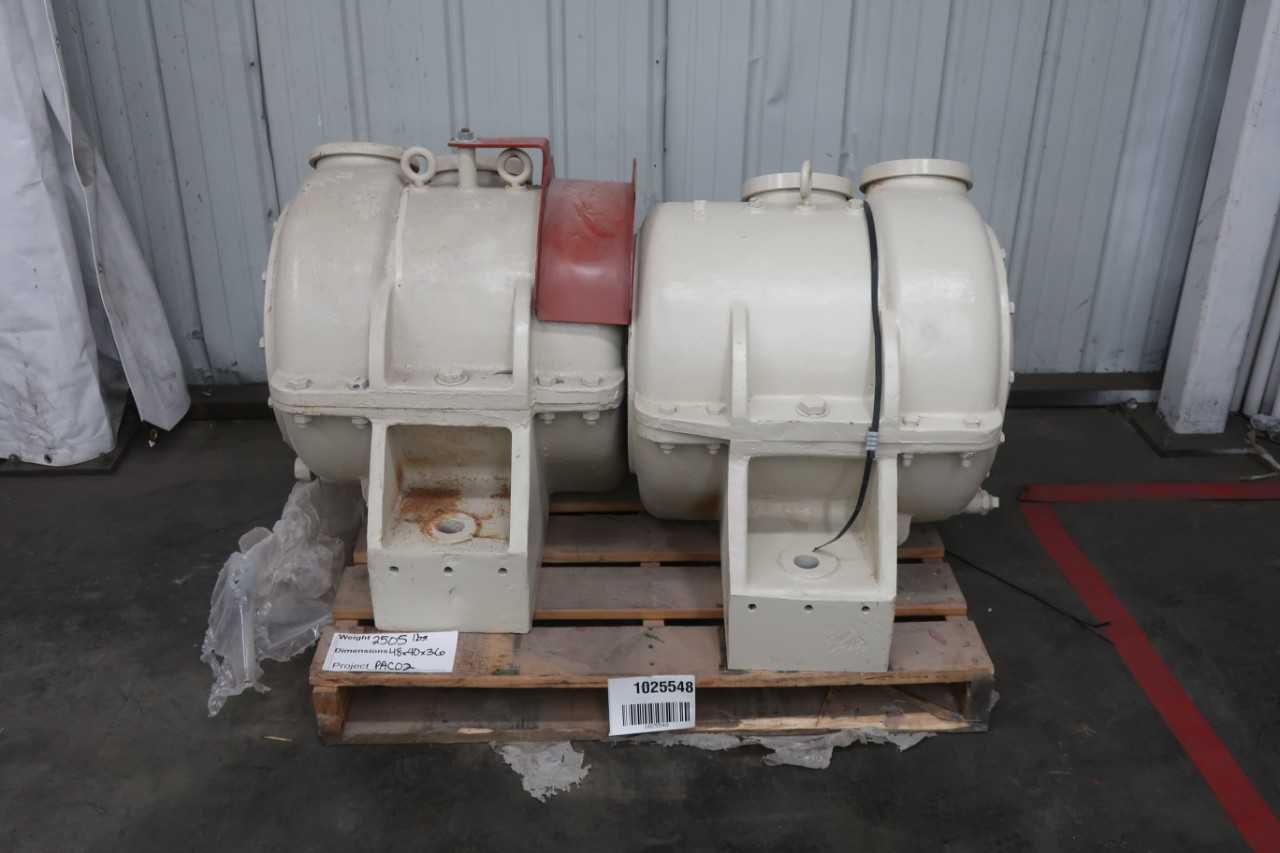 LOT OF 2 FLS SPLITCASE BEARING HOUSINGS - BEARINGS