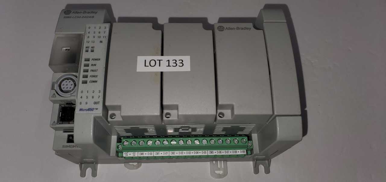 Allen Bradley Micro 850 2080-LC50-24QWB PLC - AUTOMATION & CONTROLS