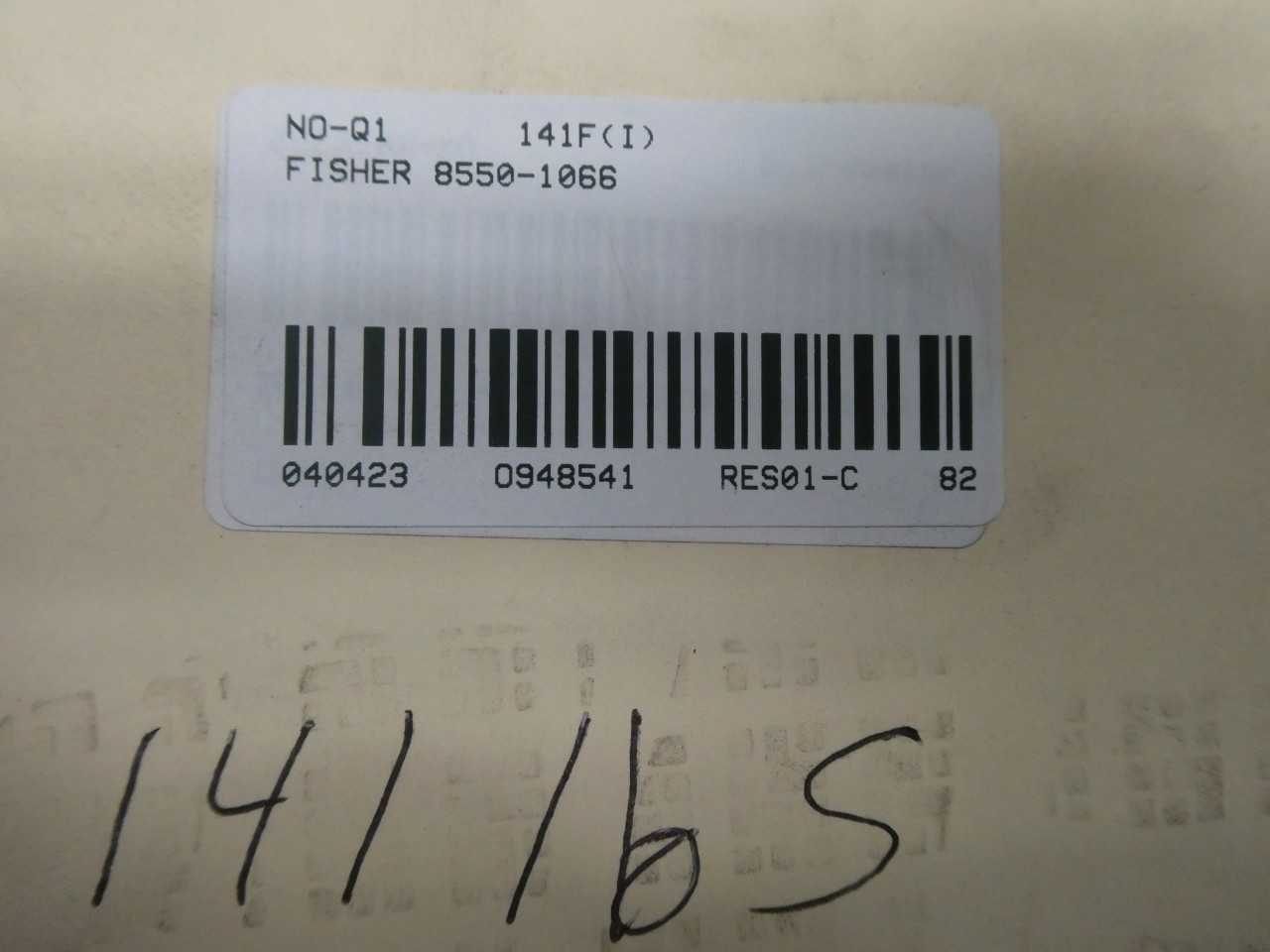 FISHER 8550 BUTTERFLY PNEUMATIC 1066 SIZE 75 150 STAINLESS WAFER 8IN CONTROL VALVE - CONTROL VALVE