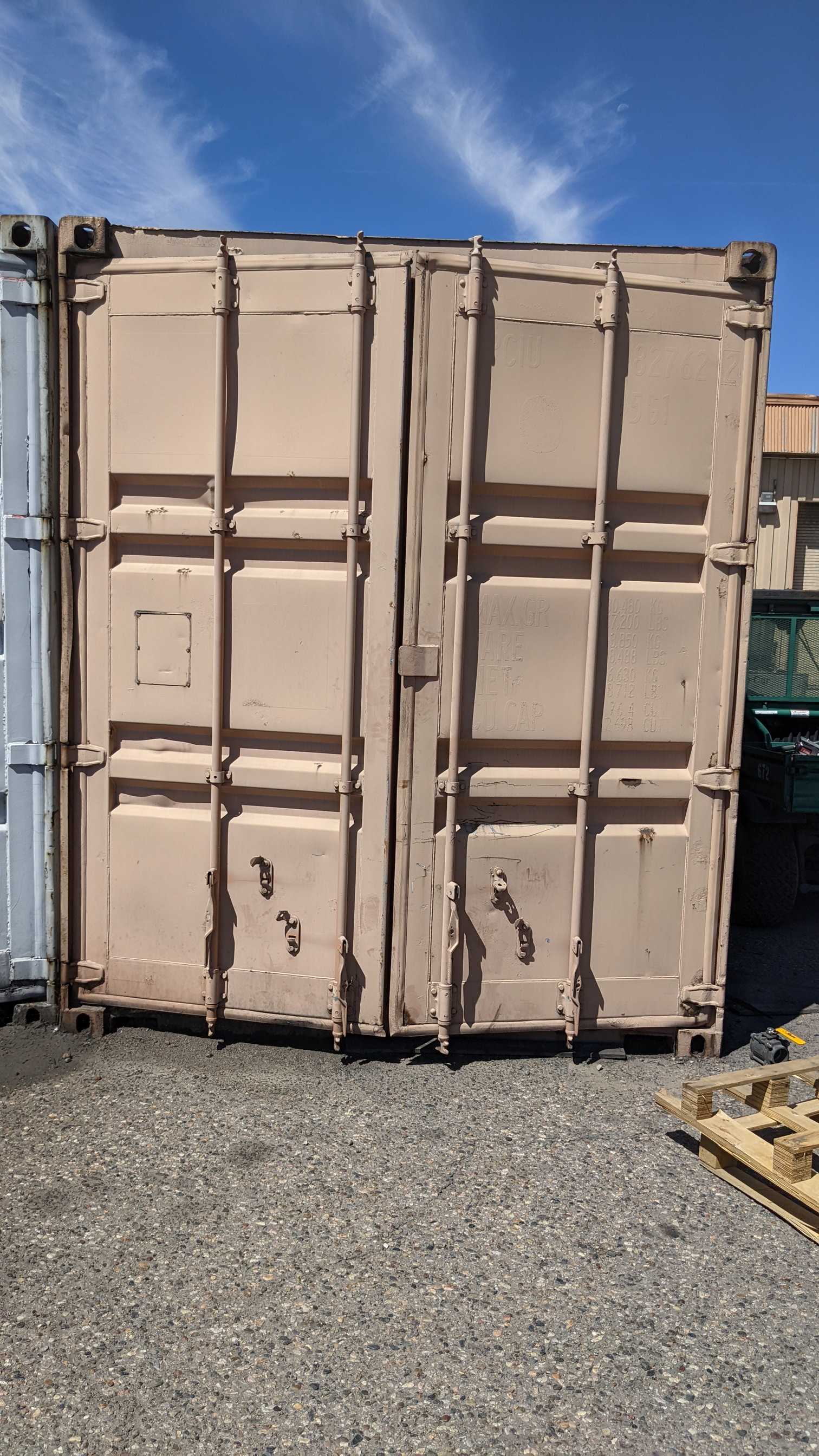 SHIPPING CONTAINER - PLANT & FACILITY EQUIPMENT