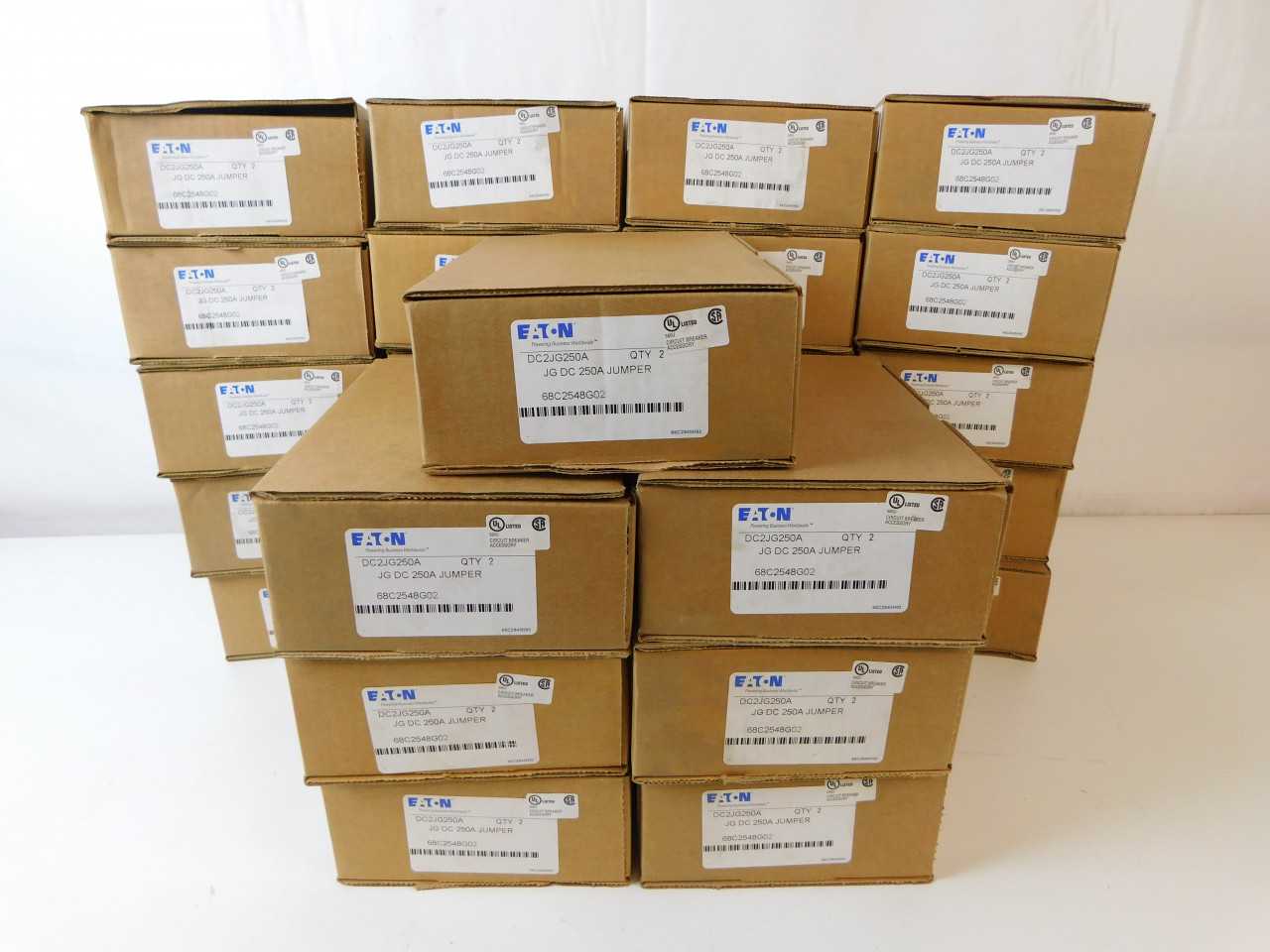 - Quantity of 27 - Eaton DC2JG250A - MCCB Jumper Kits - ELECTRICAL COMPONENTS