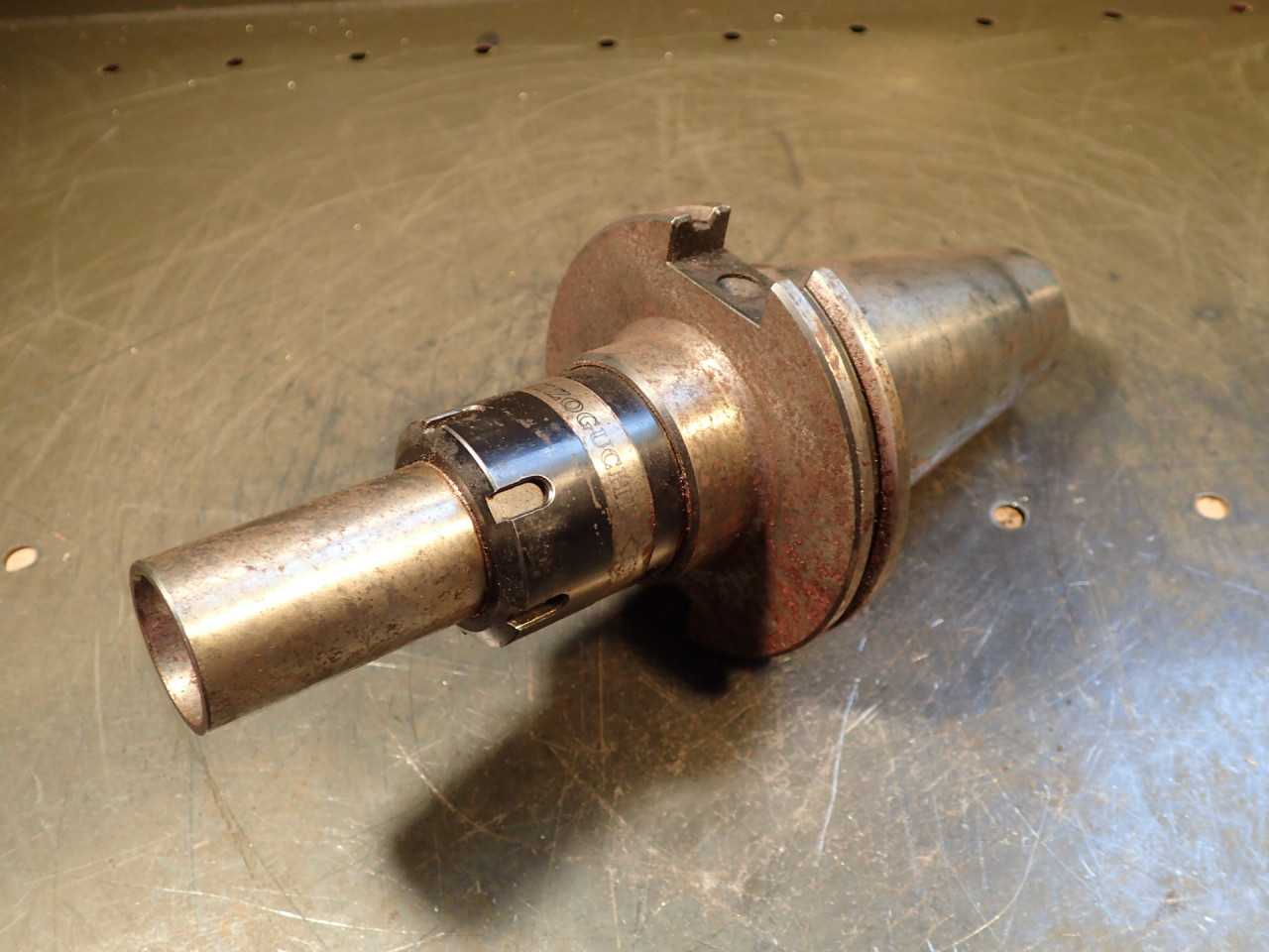 MST Mizoguchi DETa-1 Collet Chuck: CAT-50 Taper Shank, Used in Good Condition - HOLEMAKING TOOLS