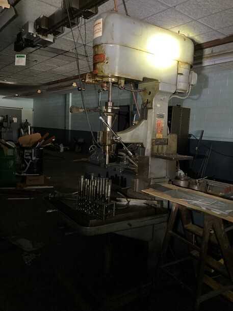 Edlund Drill Press - UPRIGHT DRILL PRESSES