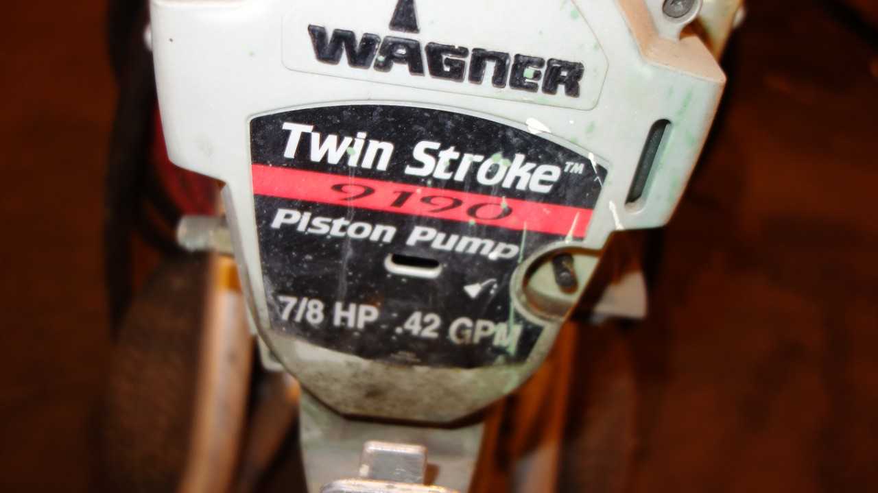 WAGNER 9190 TWIN STROKE 7/8HP PISTON PUMP - PUMPS