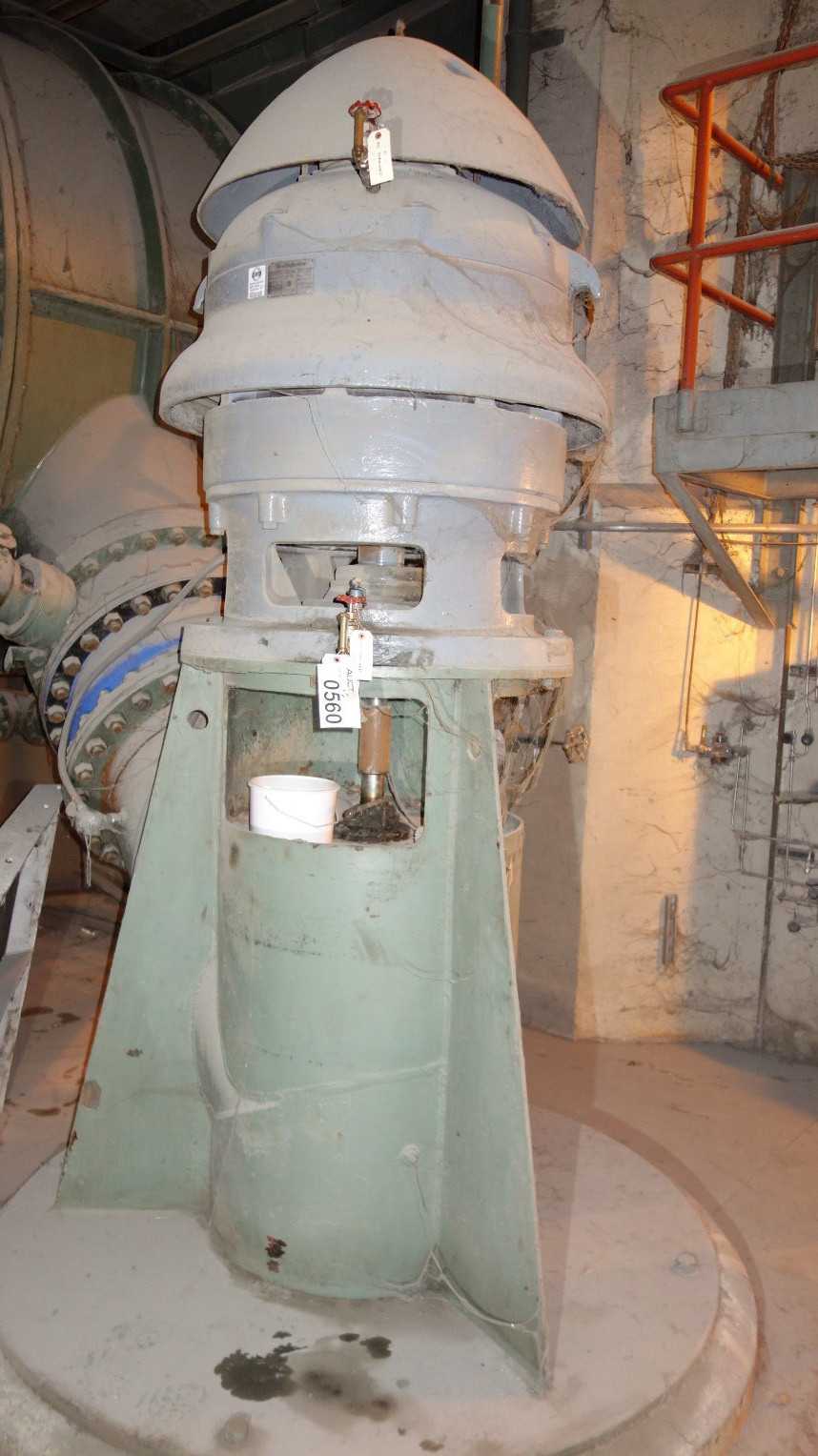 LOT OF 2 ASSORTED POMONA VERTICAL CENTRIFUGAL PUMP MOTOR - CENTRIFUGAL PUMP