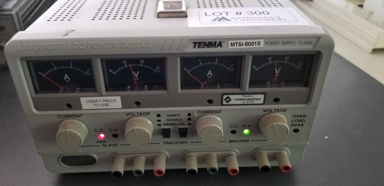 Tenma 72-2080 Power Supply - METAL INSPECTION EQUIPMENT Tenma 72-2080 Power Supply - METAL INSPECTION EQUIPMENT