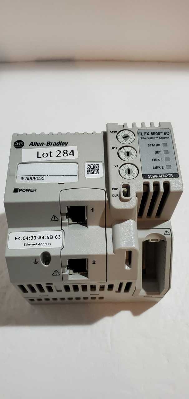 Allen Bradley Flex 5000 Ethernet Adapter - INDUSTRIAL PARTS Allen Bradley Flex 5000 Ethernet Adapter - INDUSTRIAL PARTS