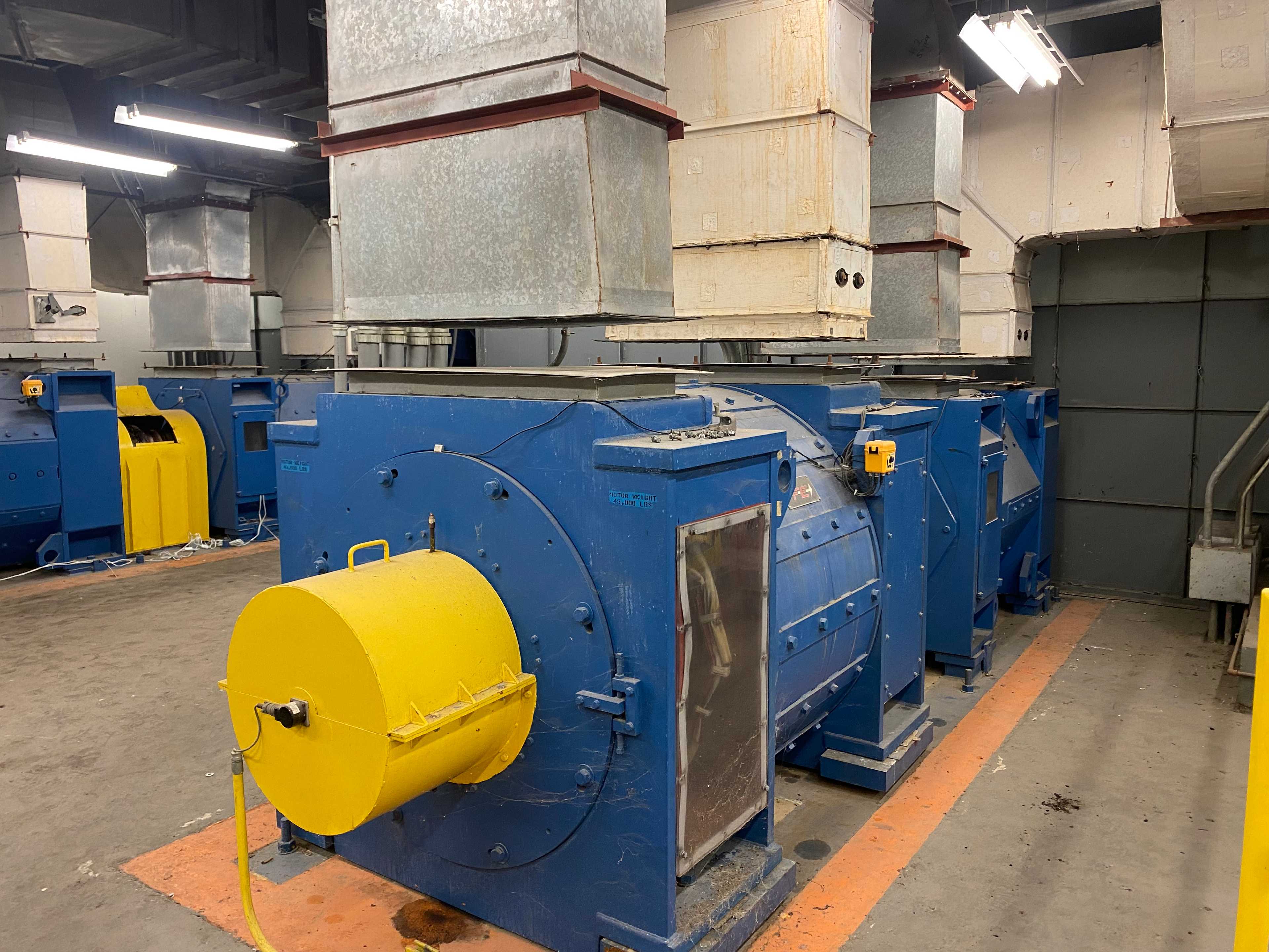 QTY 2 - 2279 ABB/BBC DC MOTORS - DC MOTOR