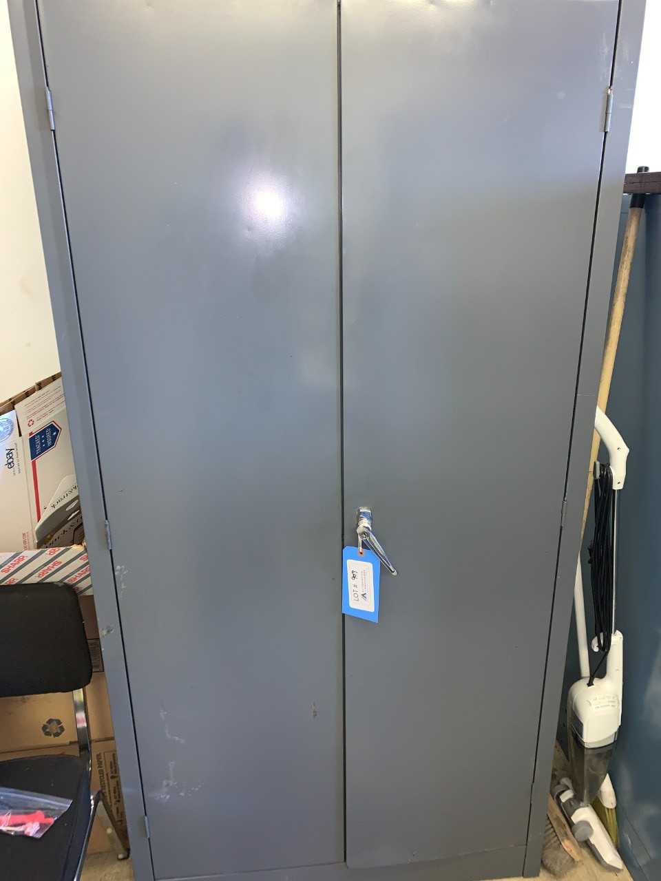 Metal Cabinet No Contents - SHELVING