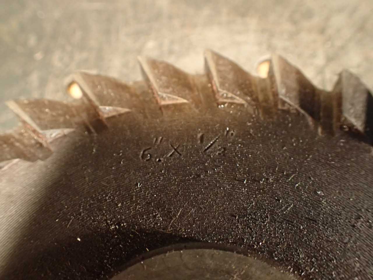 Cleveland 1/2" x 5-1/4" Plain Straight Tooth Side Milling Cutter 1" Arbor Hole - MILLING TOOLS
