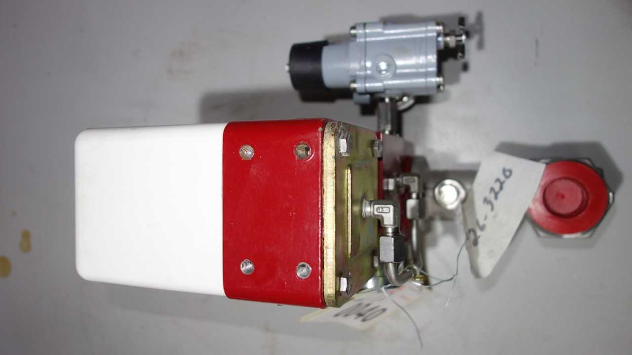 LOT OF 2 MASONEILAN 28-28112 1" 316 STAINLESS VALVE ACTUATOR - VALVES