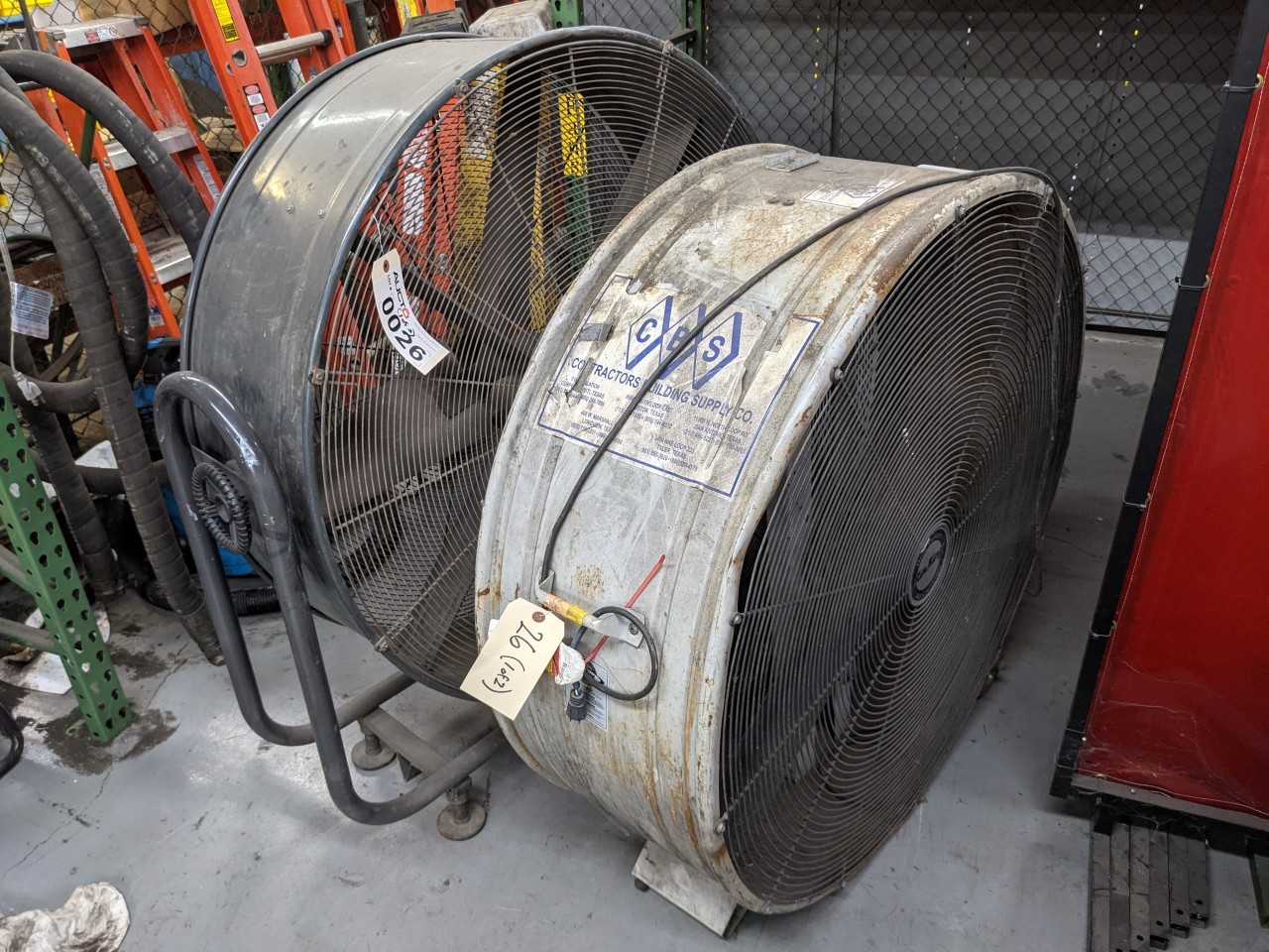Lot of 2 Fans - TEMPERATURE CONTROL COMPONENTS