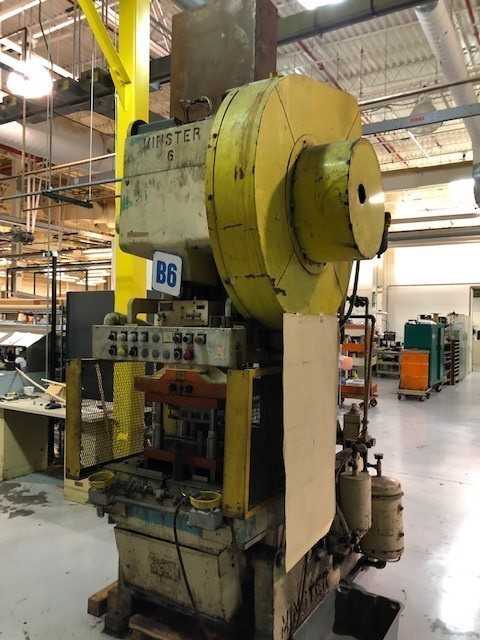 Minster Press Incline SGL Crank - MECHANICAL STAMPING PRESSES