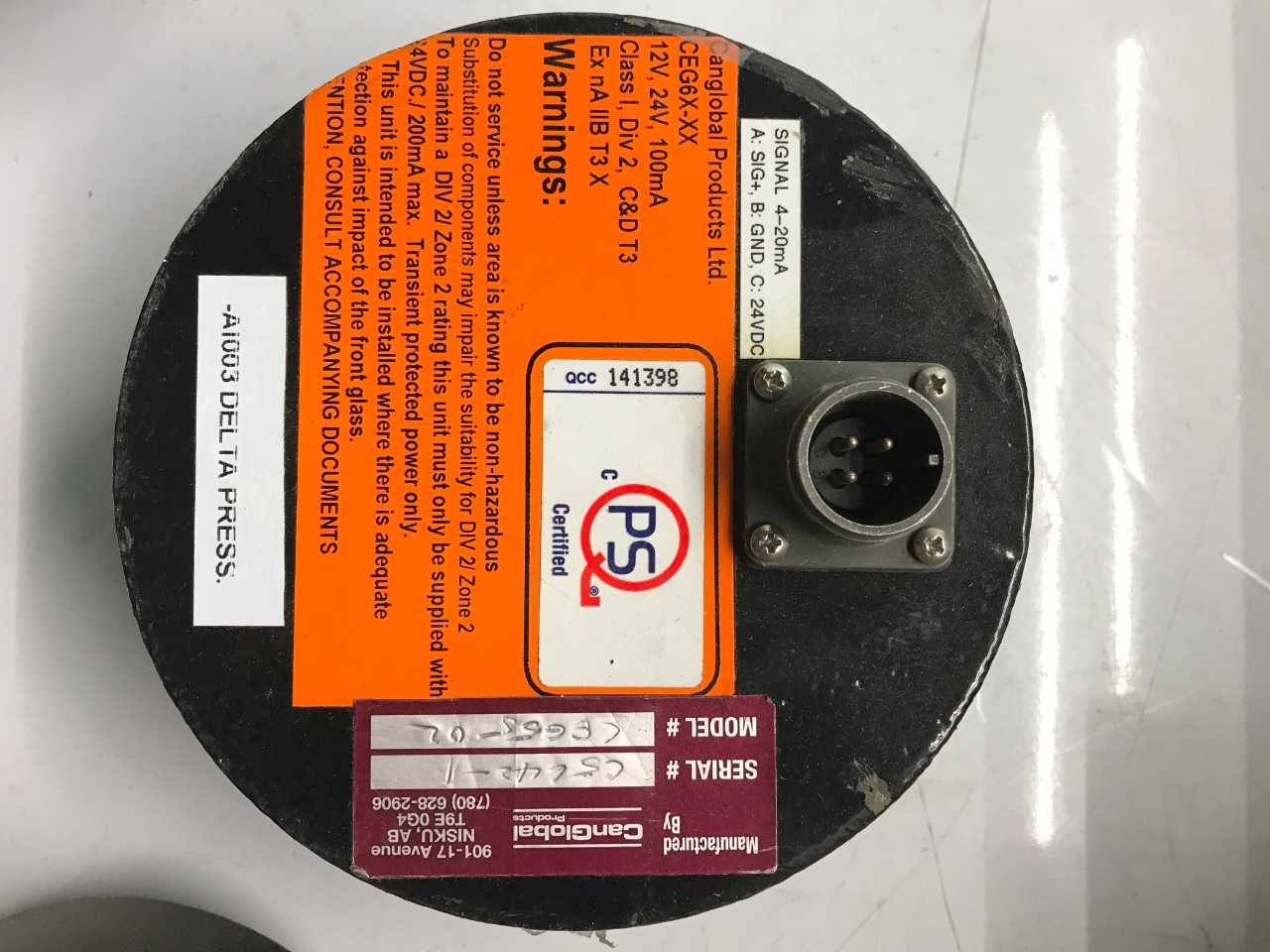 TTS ENERGY OIL TEMP GAUGE (QTY-1) - INSTRUMENTATION