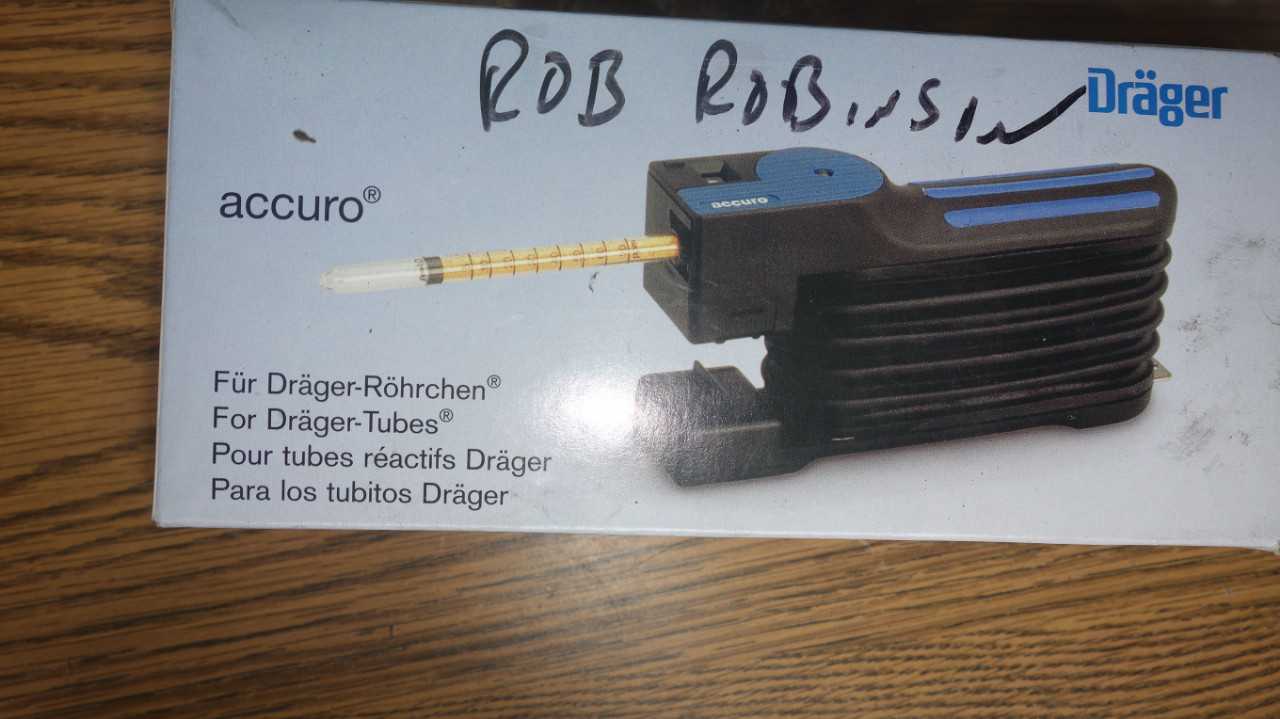 DRAGER ARWM-F002 ACCURO GAS DETECTION PUMP - INDUSTRIAL PARTS