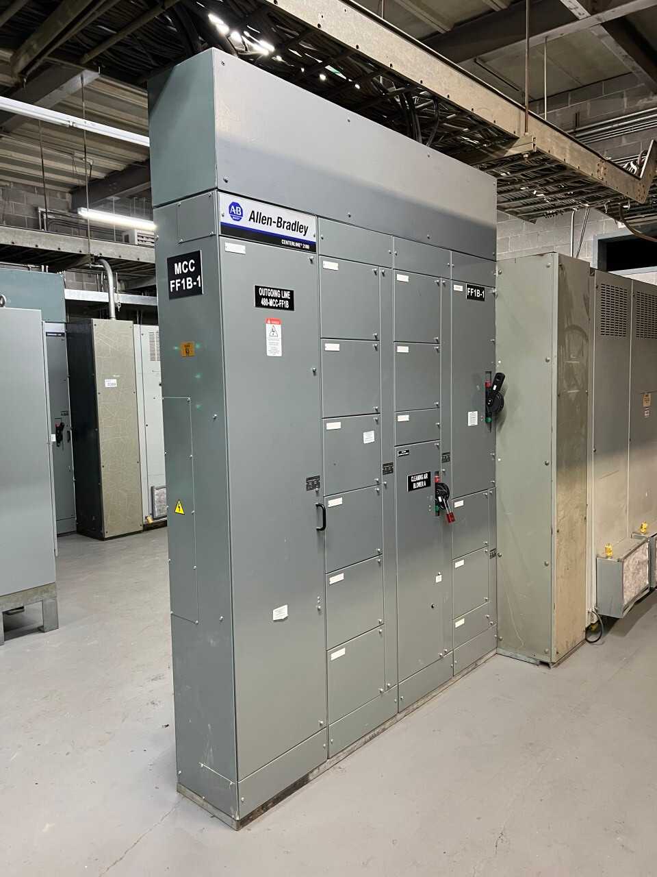 Allen Bradley Centerline 2100 MCCs - MOTOR STARTERS