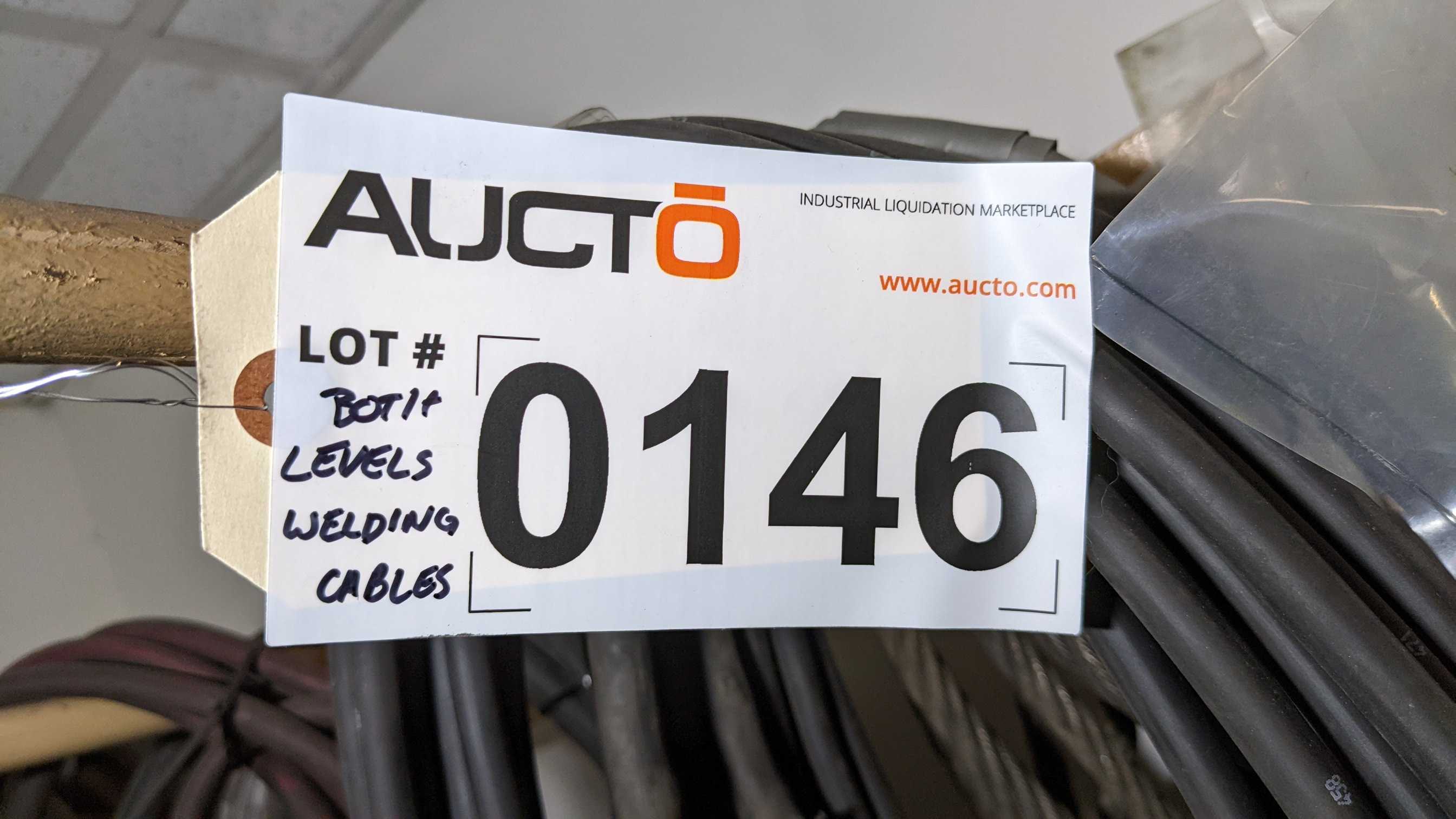 LOT OF WELDING CABLES - WELDING EQUIPMENT