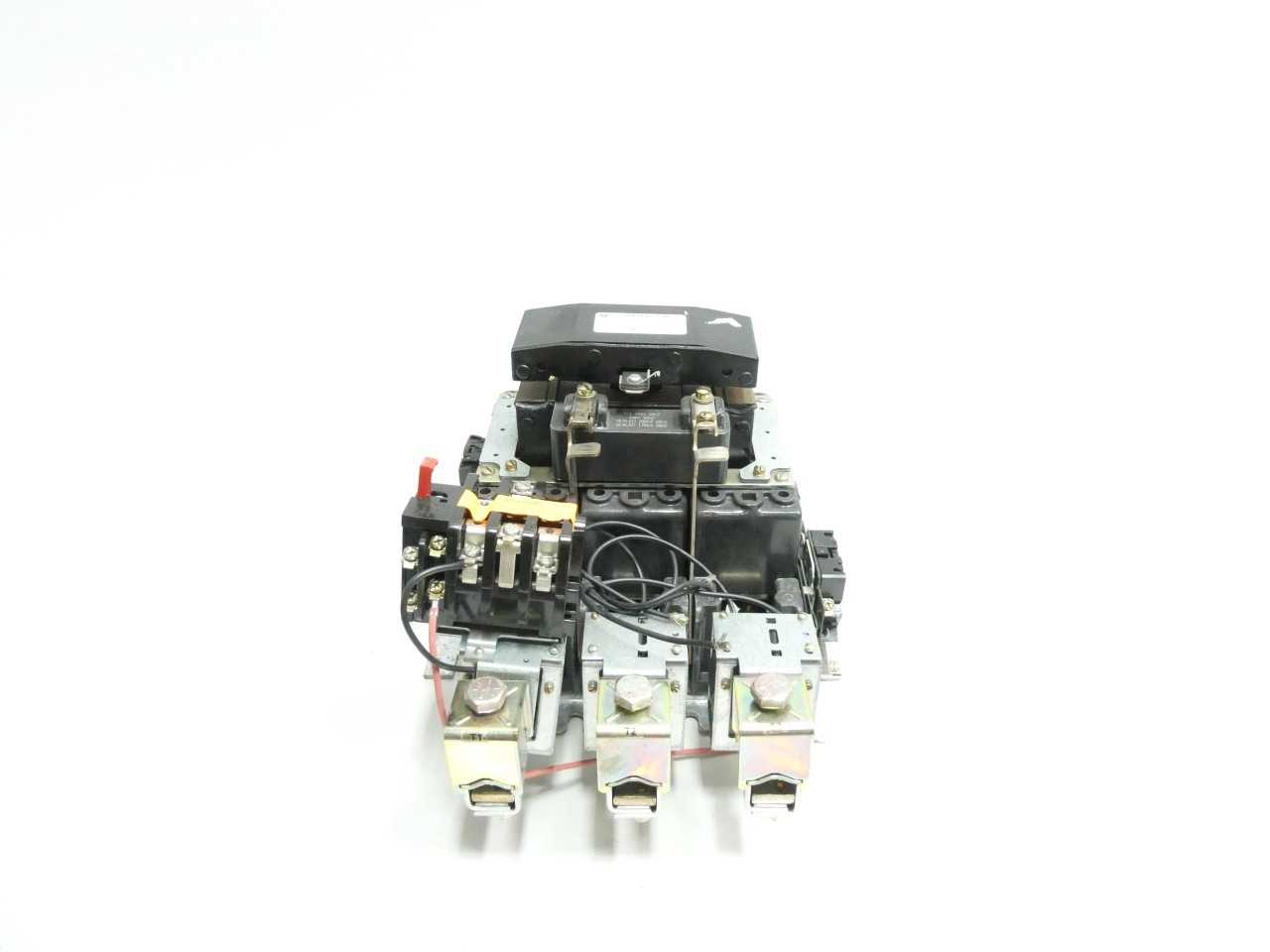 GENERAL ELECTRIC GE CR306G004LVH 460-480V-AC 200HP SIZE 5 FULL VOLTAGE STARTER - MOTOR STARTERS