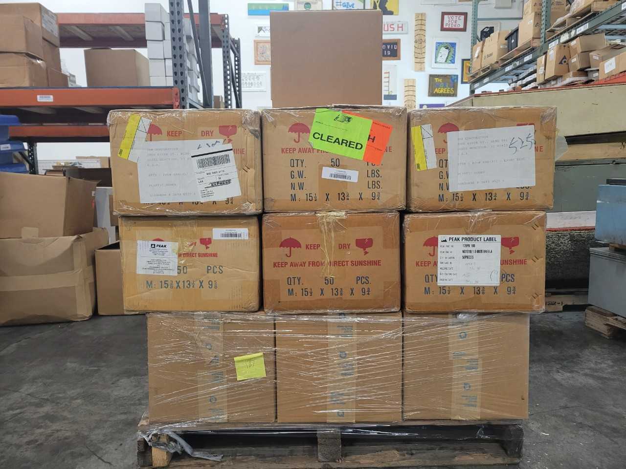 [Peak - 1380QTY]  Semiconductor Matrix Trays of Assorted Sizes - ELECTRICAL COMPONENTS