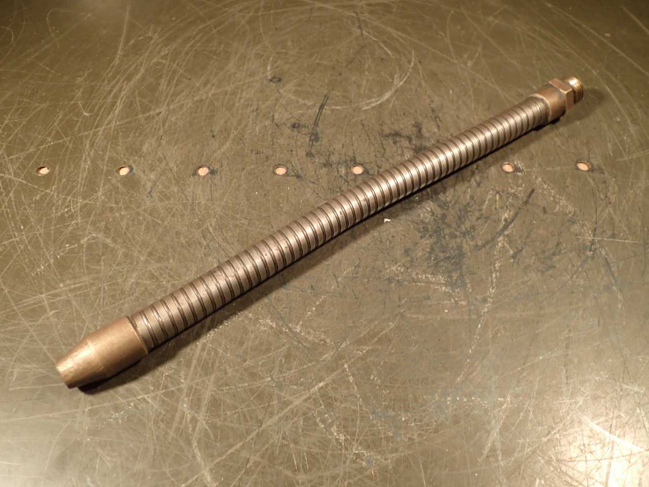 15" Long Machinist CNC Mill Milling Flexible Coolant Nozzle 1/2" NPT Thread - MACHINING ACCESSORIES & TOOLING