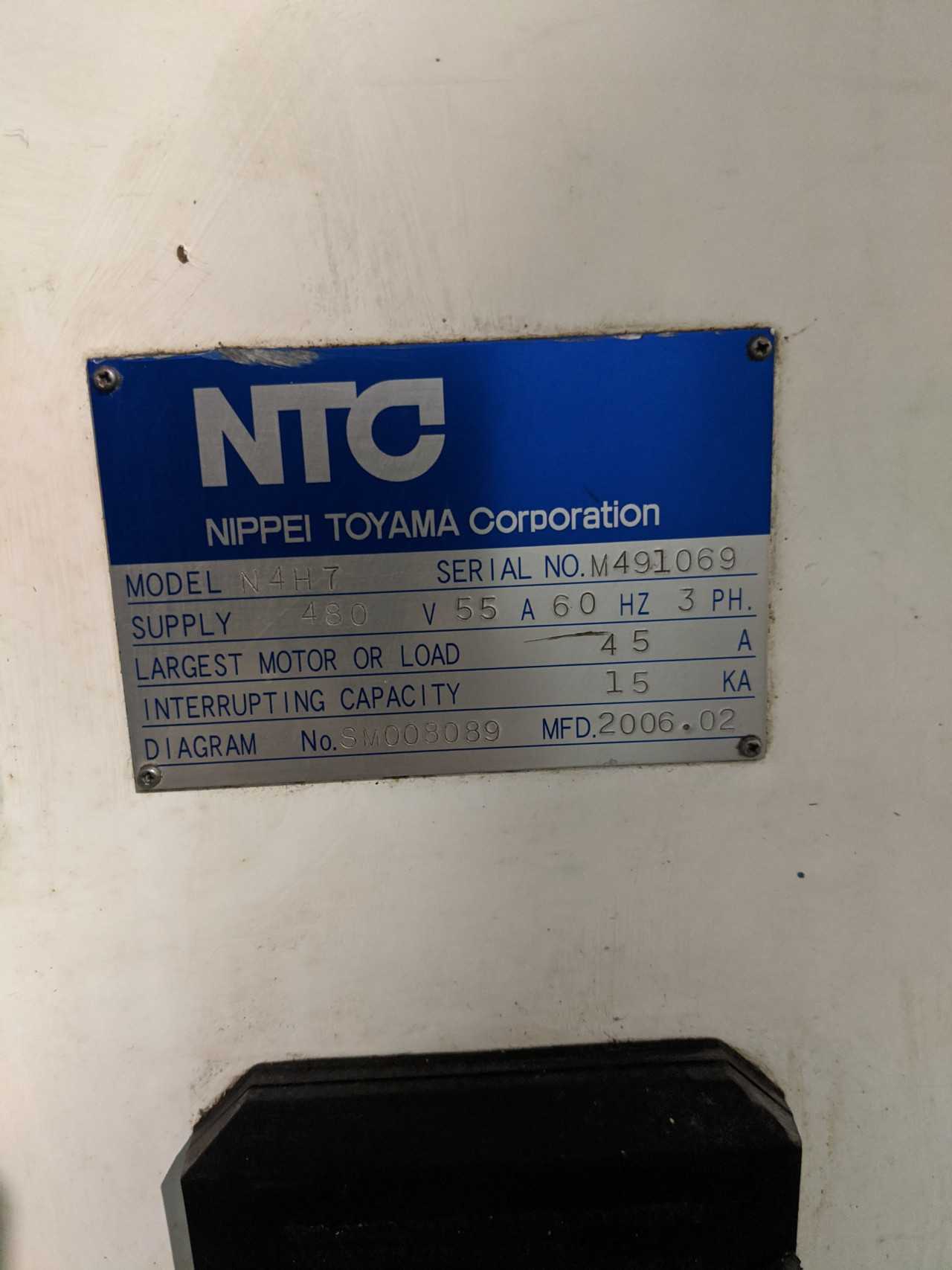 2006 KOMATSU NTC LTD N4H7 MACHINING CENTER - CNC MACHINING CENTERS