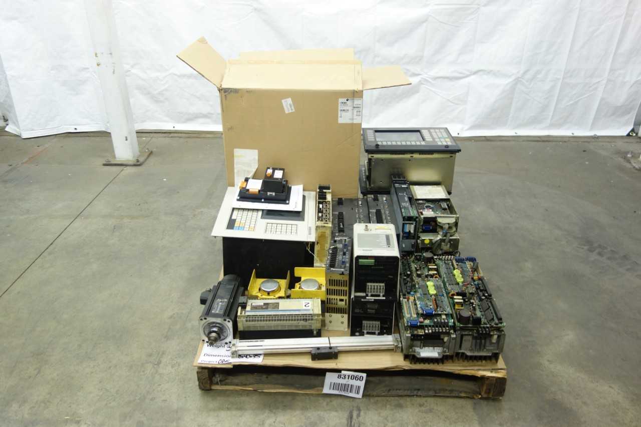 PALLET OF ASSORTED AUTOMATION AND CONTROLS - INDUSTRIAL PARTS
