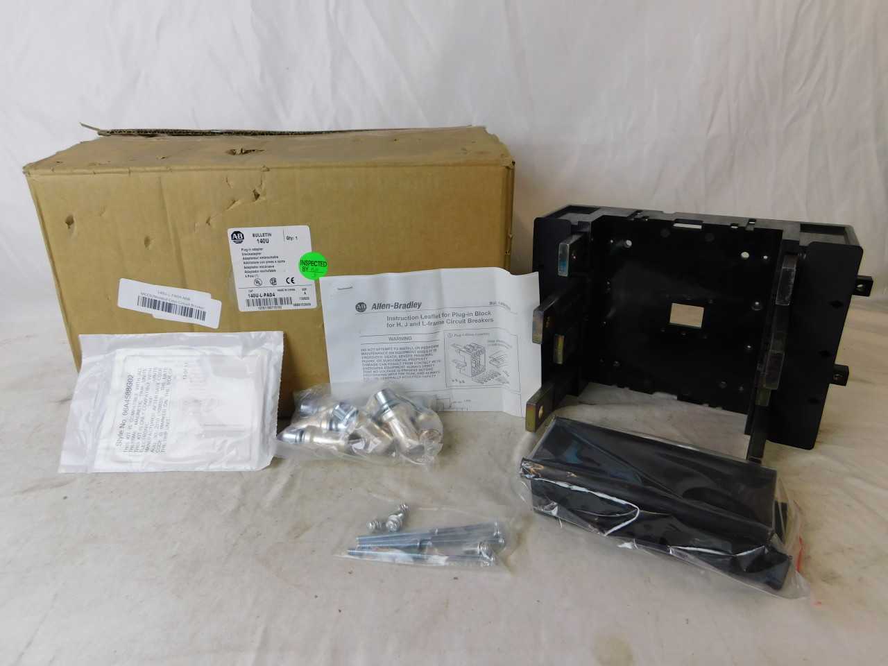Quantity of 4x 140U-L-PAD4 MCCB/Molded Case Circuit Breakers - CIRCUIT BREAKERS Quantity of 4x 140U-L-PAD4 MCCB/Molded Case Circuit Breakers - CIRCUIT BREAKERS