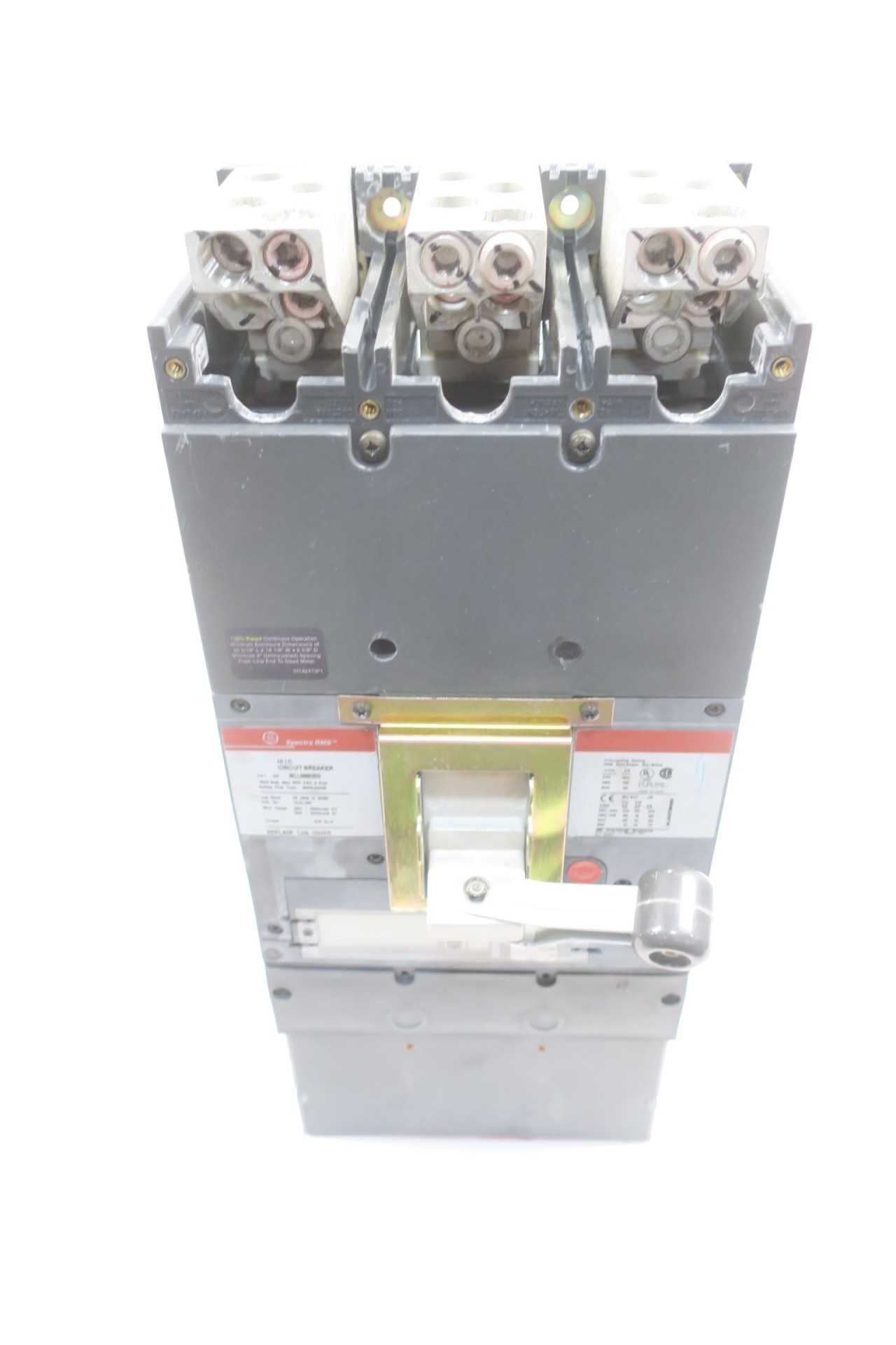 GENERAL ELECTRIC GE SKLL36BB1200 SPECTRA RMS 3P 1200A AMP 600V-AC MOLDED CASE BREAKER - CIRCUIT BREAKERS