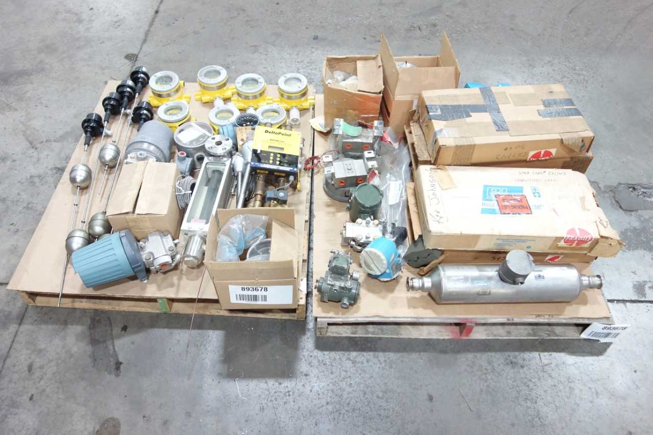 2 PALLETS OF ASSORTED INSTRUMENTATION - INSTRUMENTATION