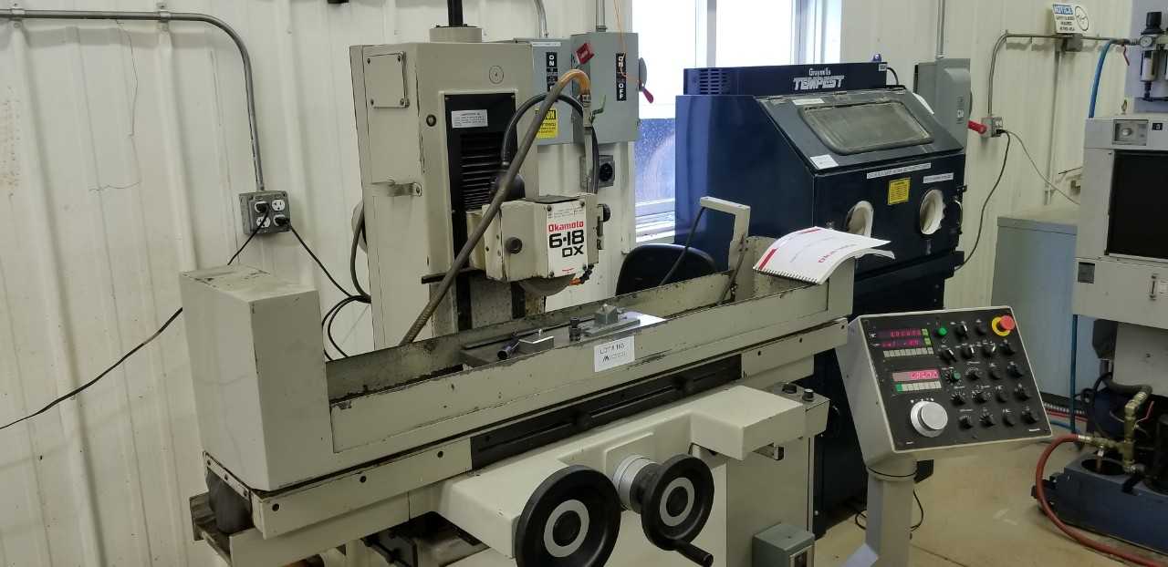 Okamoto 6-18DX Automatic Surface Grinder - SURFACE GRINDERS