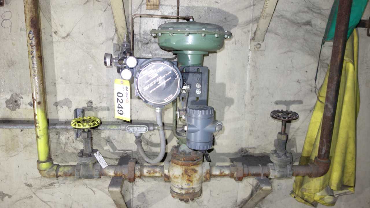 FISHER 657-AR 3IN STEEL CONTROL VALVE - CONTROL VALVE