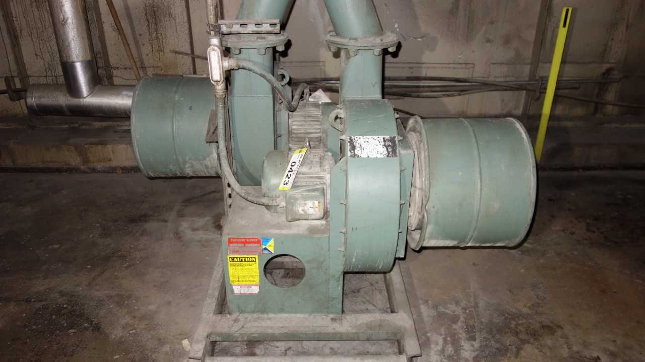 LOT OF 2 NEW YORK BLOWER 1405A03 3HP 230/460V-AC BLOWER MOTOR - BLOWER FAN