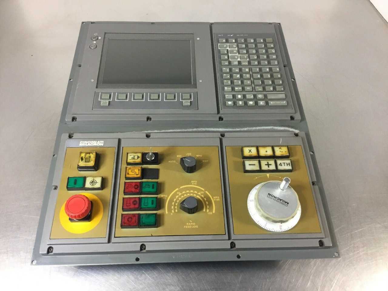 CINCINNATI MILACRON CONTROL PANEL with Earth Computer Tech OF-8 0-VGA - Used - Bench Tested - AUTOMATION & CONTROLS CINCINNATI MILACRON CONTROL PANEL with Earth Computer Tech OF-8 0-VGA - Used - Bench Tested - AUTOMATION & CONTROLS