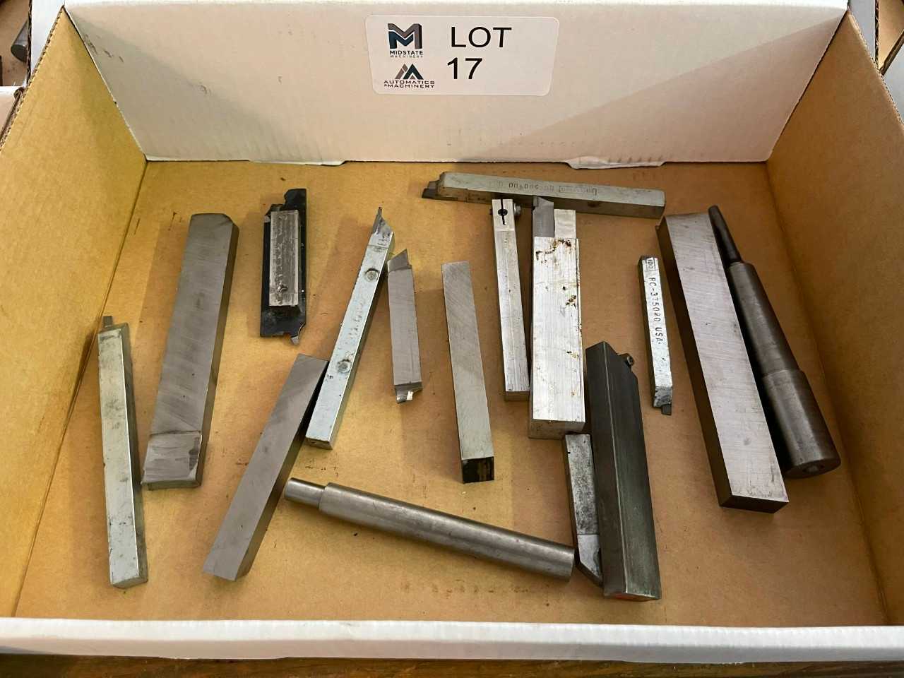 Turning Single Point Tool Bits - MACHINING ACCESSORIES & TOOLING