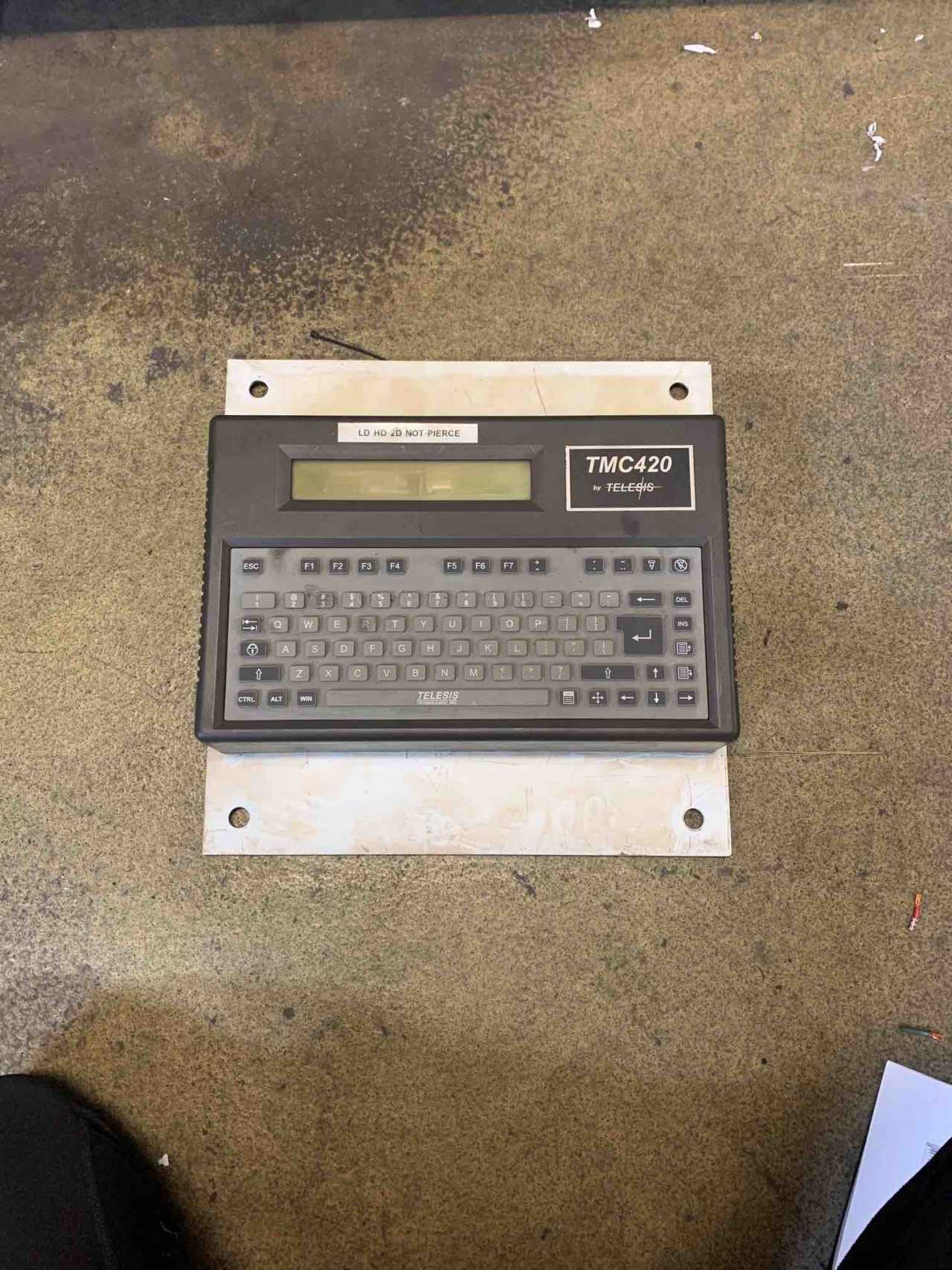 Telesis TMC-420 Pinstamp Marking System - ELECTRICAL COMPONENTS